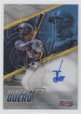 2021 Bowman's Best of 2021 Refractor Jeferson Quero #B21-JQ Auto 06qf