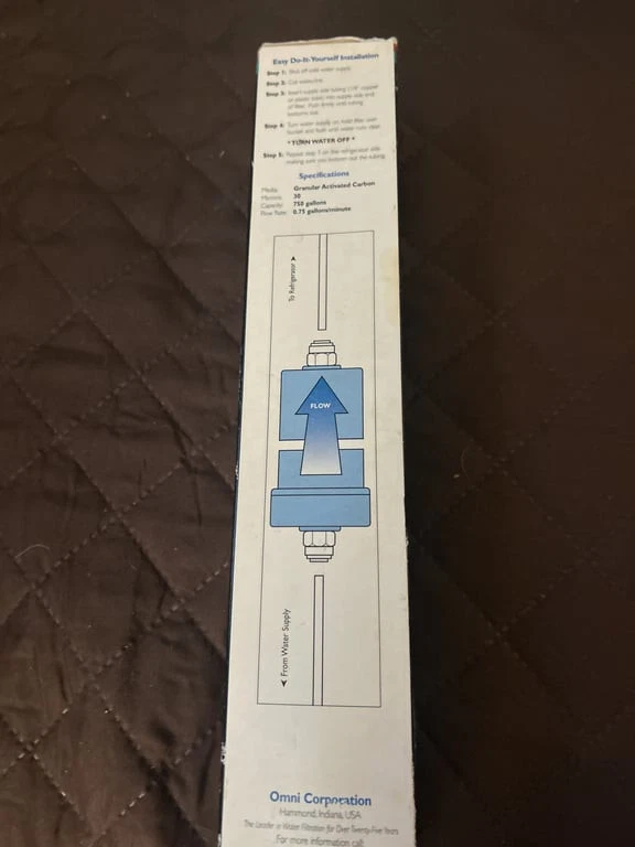 OmniFilter Model R200 Refrigerator/Ice Maker Water Filter - Image 2 of 3