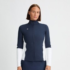 Rohnisch Ladies Navy Blue Mid-Layer Golf Jacket