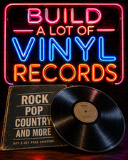 $5 ROCK & POP LPs BUILD YOUR OWN VINYL RECORD LOT BUY 5 GET FREE SHIPPING