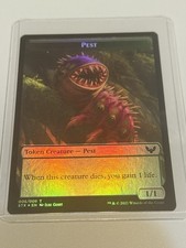 Fractal (3)   Pest (5) Double-sided Token Strixhaven: School of Mages Foil