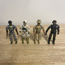 LANNARD ACTION FIGS THE CORPS 4 FIGURES 1986- 1998 EXCELLENT CONDITION 