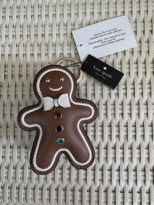 Kate Spade Gingerbread Keychain | eBay