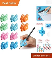 Multicolor Pencil Grips Set - 20 Writing Aids for Children  s Handwriting Success
