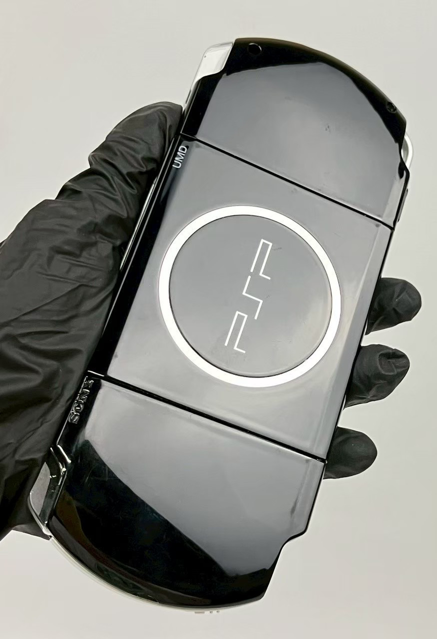 Sony PSP-3000 Piano Black Console & New Battery Memory Card USB Cable Set 3026