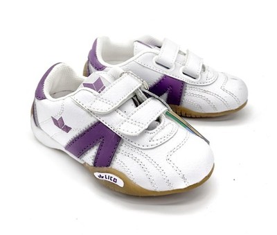 Lico Mädchen Hallenschuhe, Sportschuhe Weiss , Leder Gr 35 Neu