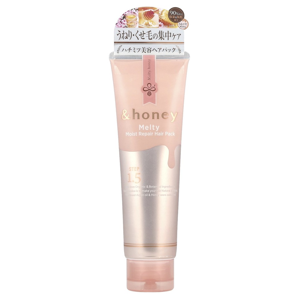 Melty Moist Repair Hair Pack, Oriental Rose Honey, 4.39 oz (130 g)