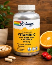 Solaray Vitamin C With Rose Hips & Acerola 50...