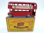 VINTAGE MATCHBOX LESNEY No.5c LONDON ROUTEMASTER BUS IN ORIGINAL BOX 1960