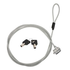 Durable Zinc Alloy Laptop Security Cable Lock with Keys for Home Protection
