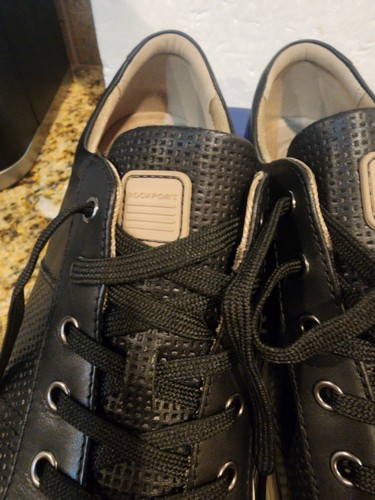 Rockport CL Colle Tie Men's Shoes Black, Size 10.5W - Picture 8 of 8