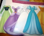 Disney FOREVER A PRINCESS Cinderella & Belle MAGNETIC DOLLS w/dress & Story Book — photo 5
