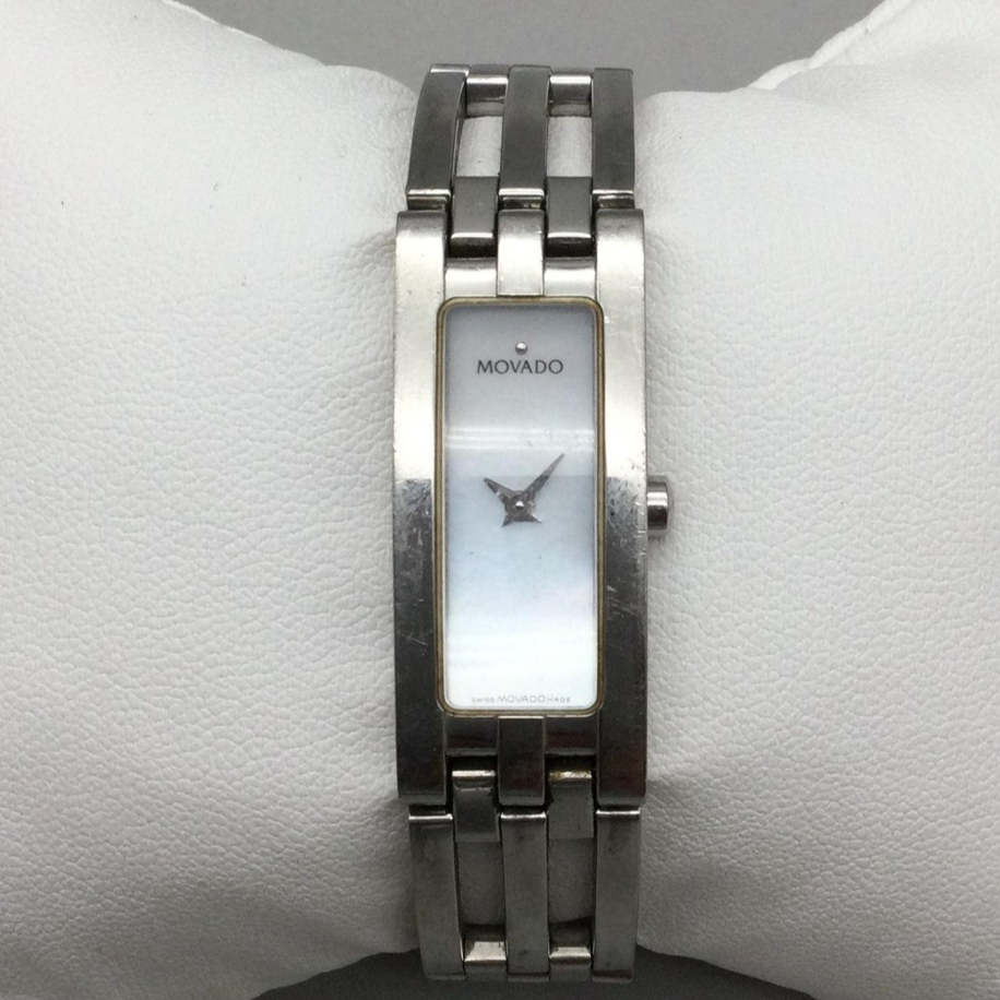 Movado Esperanza Swiss Women 14mm Stainless Watch 84 H5 1400 New