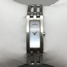 Movado Esperanza Swiss Women 14mm Stainless Watch 84 H5 1400 New Battery 6.5"