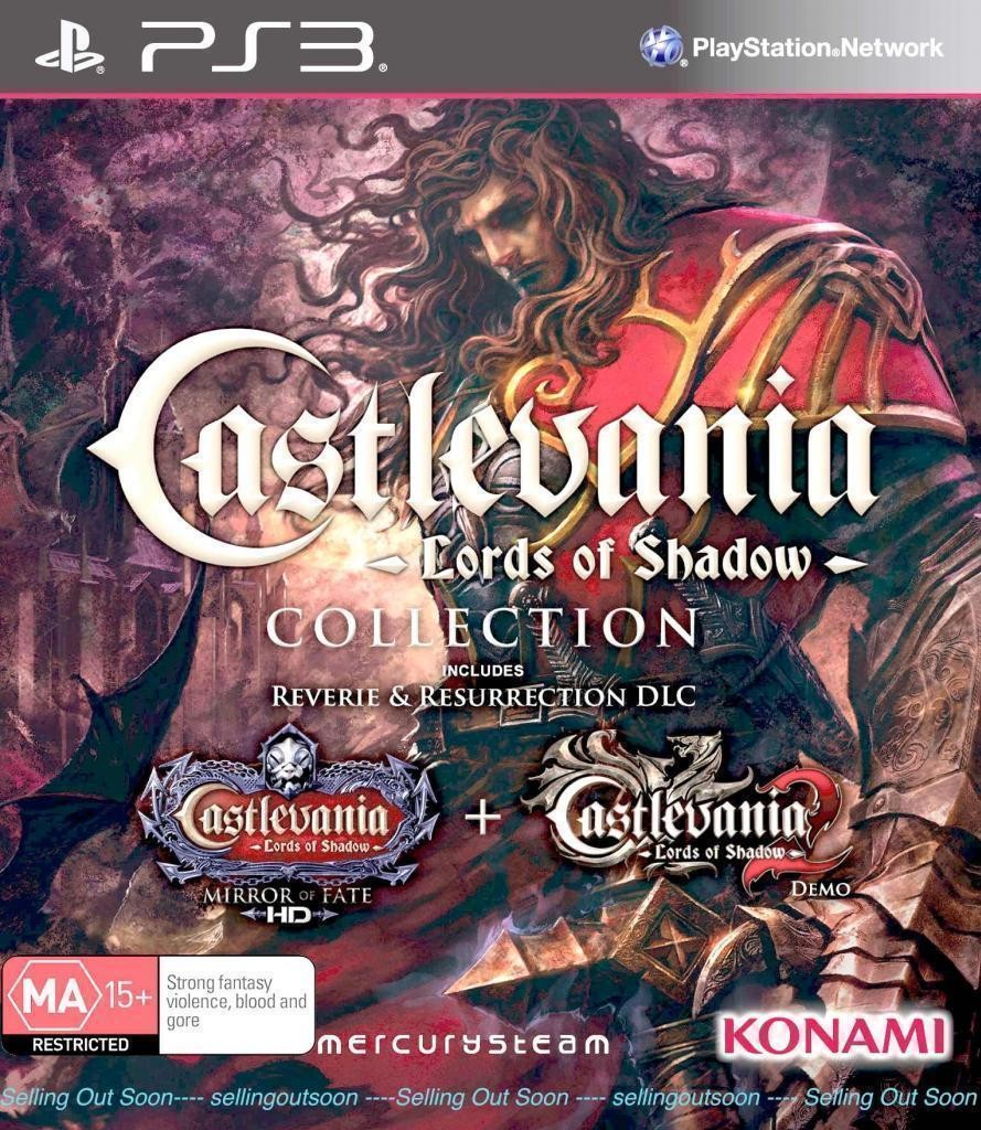 Castlevania Lords Of Shadow COLLECTION PS3 NEW *DLC *PAL Sony