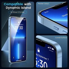 For iPhone 17 16 15 14 Pro Max Tempered Glass Screen Protector Camera Protector