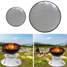 Fire Pit Mat Protector Mat Waterproof Fireproof Mat for Lawn Camping Grass