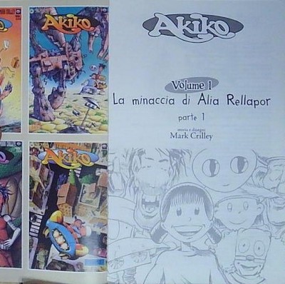 Crilley DIE BEDROHUNG VON ALIA RELAPOR. AKIKO (VOL. 1) ProGlo 2007