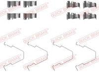 Quick Brake ZubehöRsatz Scheibenbremsbelag 109-1652 FüR FB Shuma KIA Clarus FJ 1