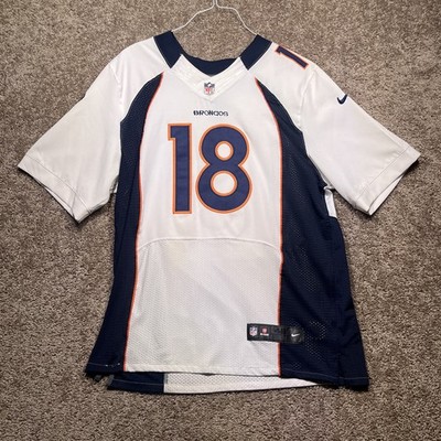 Authentic Nike Denver Broncos #18 Peyton Manning NFL Football