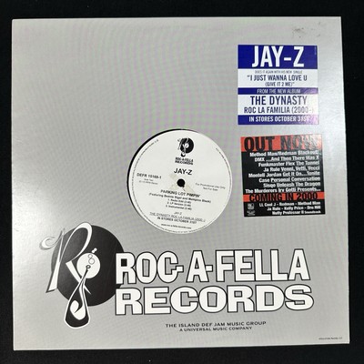 JAY-Z - I JUST WANNA LOVE U / PARKING LOT PIMPIN (12'')  2000 Selten NEPTUNES