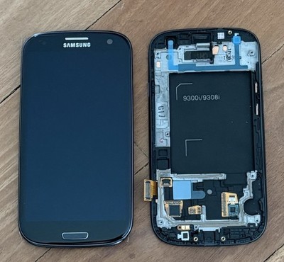 Original Samsung Galaxy S3 i9300 LCD Display Touchscreen Touch Glas Schwarz #A