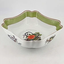 Vintage Hand Painted MOTTAHEDEH Vista Allegre Portugal  Ceramic Dish Bowl