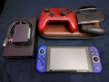 Nintendo Switch 32GB Console + Cases, Pro Controller, Zelda Joycons, 512GB SD