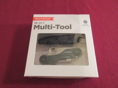 Schwinn Bike 18 in 1 Multi-Tool Bicycle Repair Tire Lever Allen Keys Wrenches