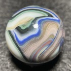Jabo Marbles-Frankie-Sea Blue/Smokey Magenta-Purple/Forest Green Swirl(.75") — photo 7