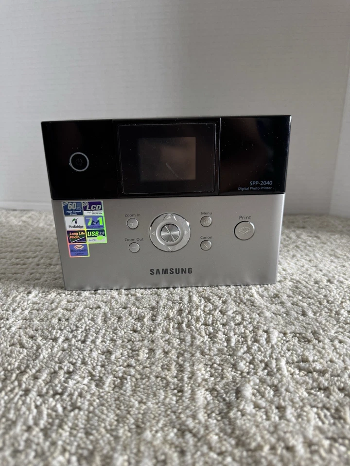 Impresora térmica fotográfica digital Samsung SPP-2040 con Bluetooth Foto 2 de 4