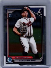 2024 Bowman Draft #BDC-74 Carter Holton Chrome 1st