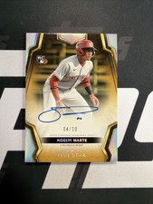 2024 Topps Five Star Baseball Noelvi Marte Rookie Auto 4/10