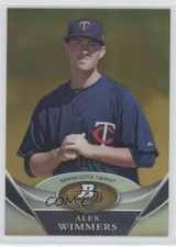 2011 Bowman Platinum Prospects Gold 36/50 Alex Wimmers #BPP51 1u6