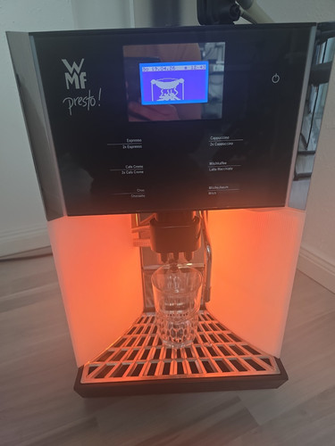 WMF Presto Kaffeevollautomat Gastronomie Touchdisplay Milchaufschäumer Edelstahl