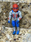 Vintage GI Joe Star Brigade Ozone Astro Infantry Trooper Figure & Helmet