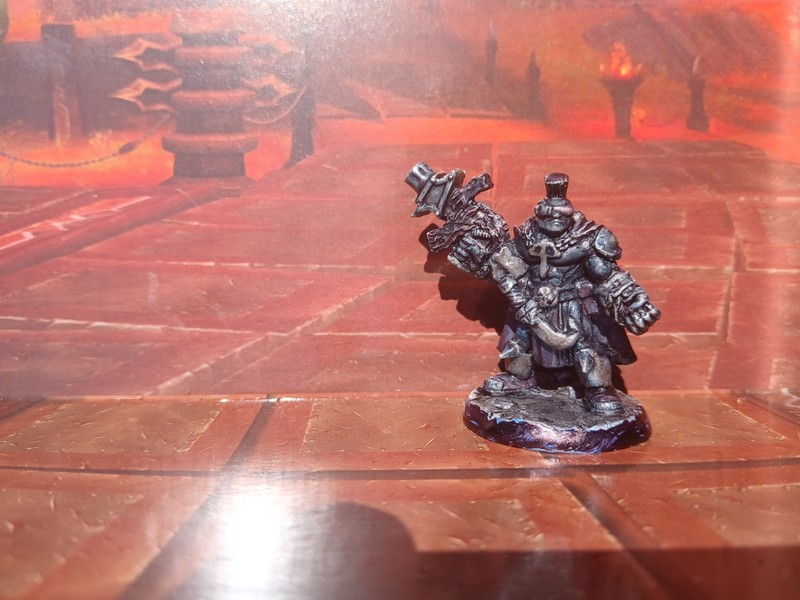Pro painted Mutant Chronicles Necromunda Hero Goliath Chasseur Nepharite