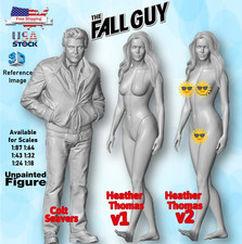 The Fall Guy UNPAINTED Resin Figure 1/64 1/43...