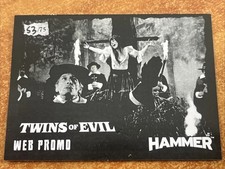 Hammer Platinum 14 Web Promo Proof Card 53/75 HAM-PLAT14A Twins Of Evil