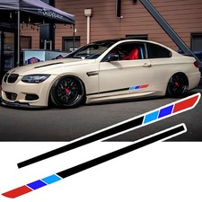 M Performance Sticker Side Skirt Stripe Decal Fit For Bmw 1 3 4 5 6 X1 X2 X3 I8