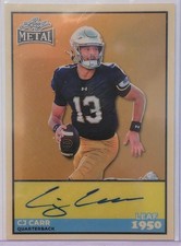 CJ Carr 2026 Leaf Metal GOLD 