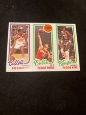 1980-81 Topps - Bob Dandridge, Reggie Theus, Reggie King #128-41-246 (RC)