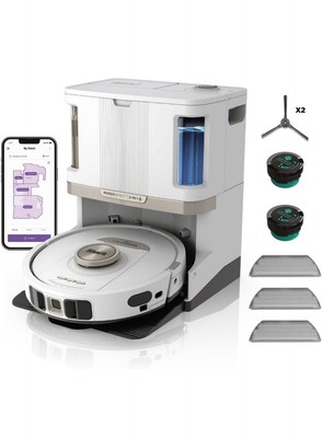 2-in-1 Saug- & Wischroboter NeverTouch Pro 60 Tage Selbstentleerend Selbstreinigend Selbstnachfüllend