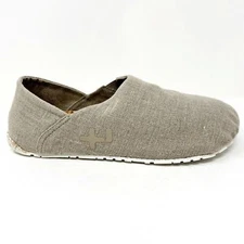 OTZ Shoes Espadrille Linen Natural Mens Slip On Loafer Shoes 04087 251