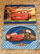 Disney Pixar Cars Pillowcase Red Lightning McQueen Set Of 2 Std