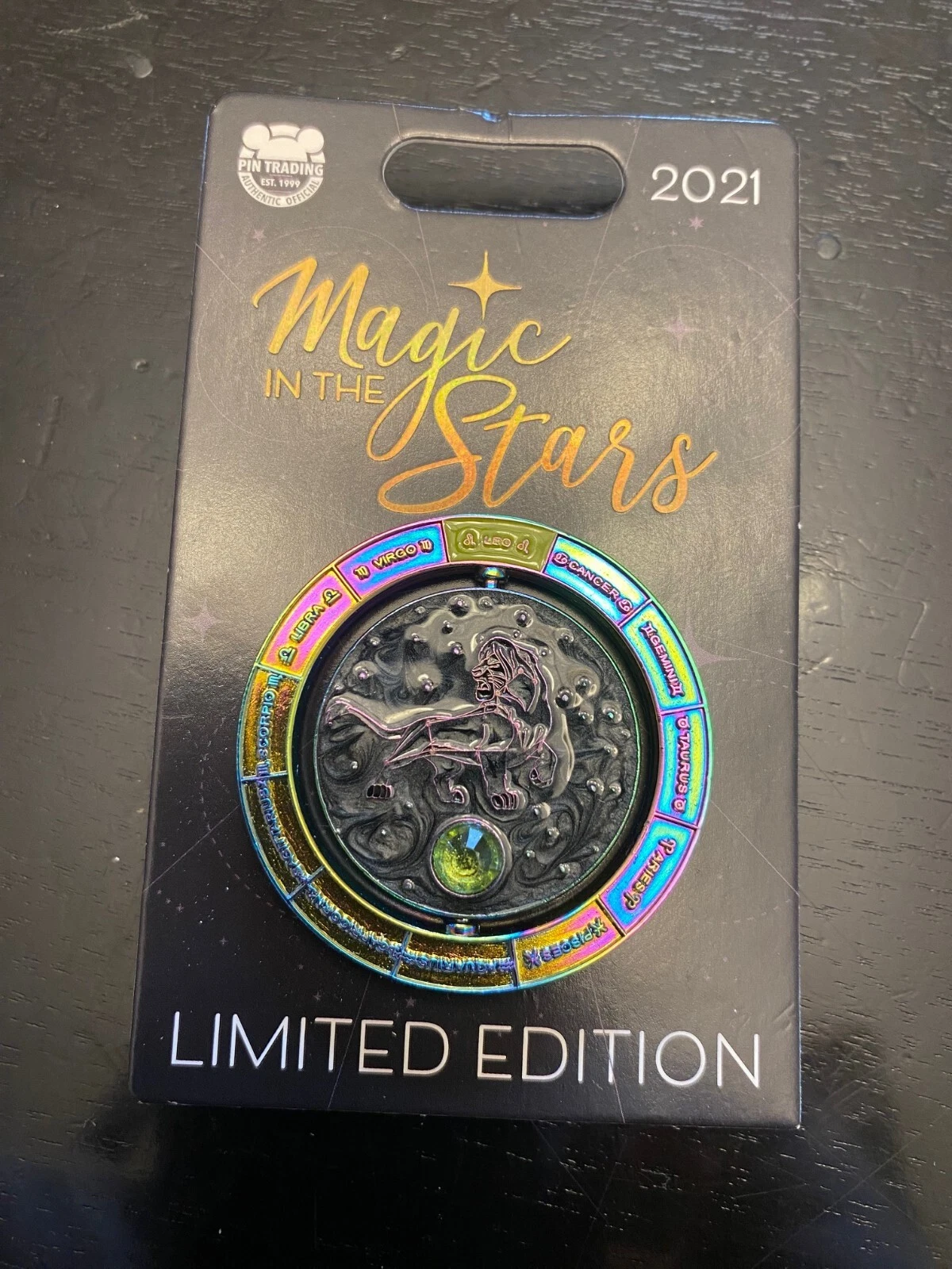 Disney Pin 2021 Magic In The Stars Spinner Lion King Simba LE 4000