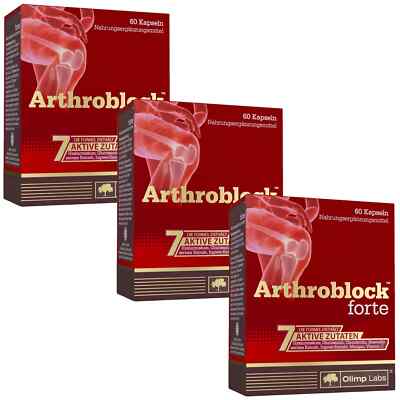 ARTHROBLOCK FORTE 60-240 Kaps - Funktion von Gelenken und Knochen - 7 Wirkstoffe