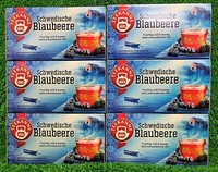 (72,22€/Kg) 6X Teekanne Schwedische Blaubeere Fruchtig SüßE & Beerig Versand 0€