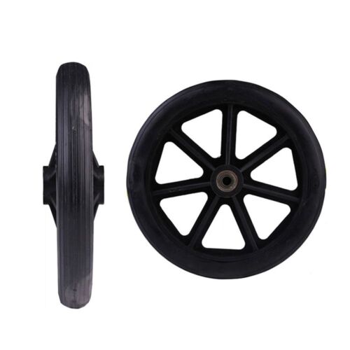 Gummi Reisewagen Caster Einkaufs wagen räder Festes Reifen rad Rollstuhl Caster - Bild 11 von 12