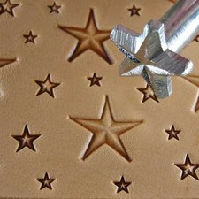 Leather Stamping Tool - Z785 Large Star Leather Stamping Tool